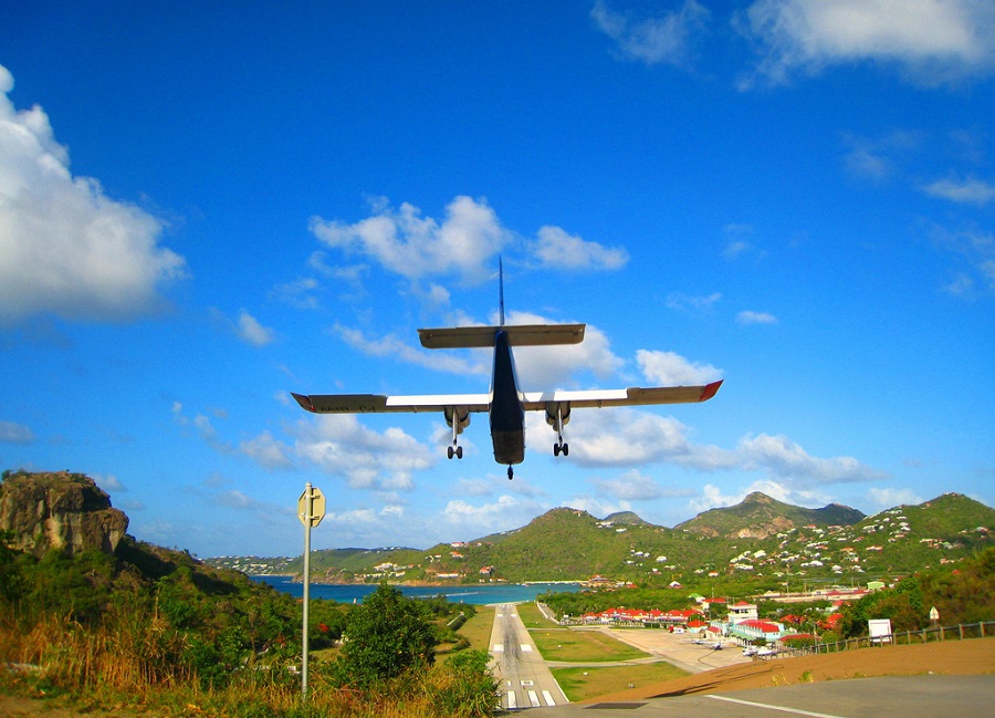 Get to St. Barts: Landing at the St. Barts Airport