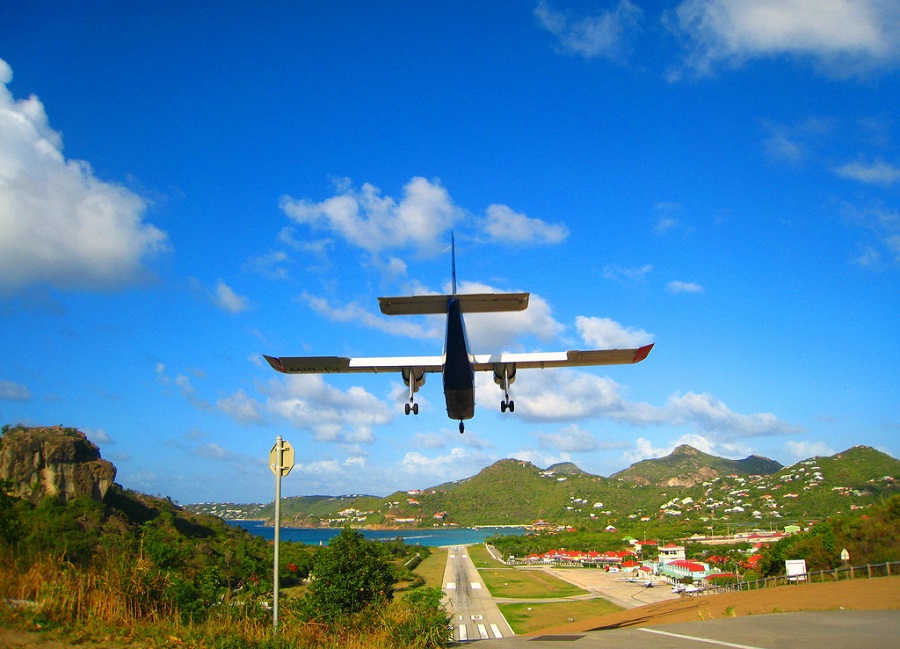 Get to St. Barts: Landing at the St. Barts Airport